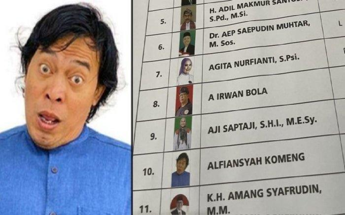 Komeng Bantah Pasang Foto Nyeleneh di Surat Suara Demi Menarik Perhatian: Saya Kampanye Aja Nggak Ngerti