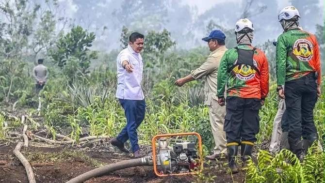 Karhutla Kalimantan Mengamuk, Prabowo Turun Gunung Kerahkan Jenderal dan Polisi