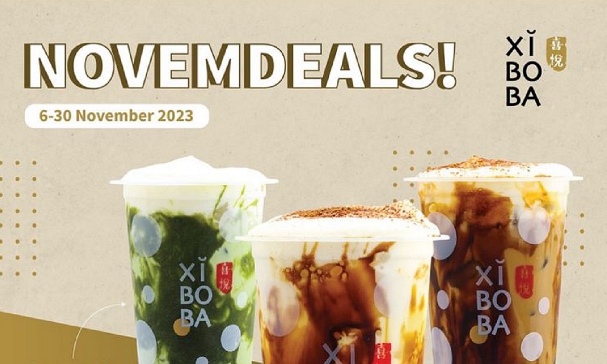 Promo Spesial 'Novemdeals' Xiboba: Nikmati Minuman Favoritmu Hanya dengan Rp20 Ribu Aja!