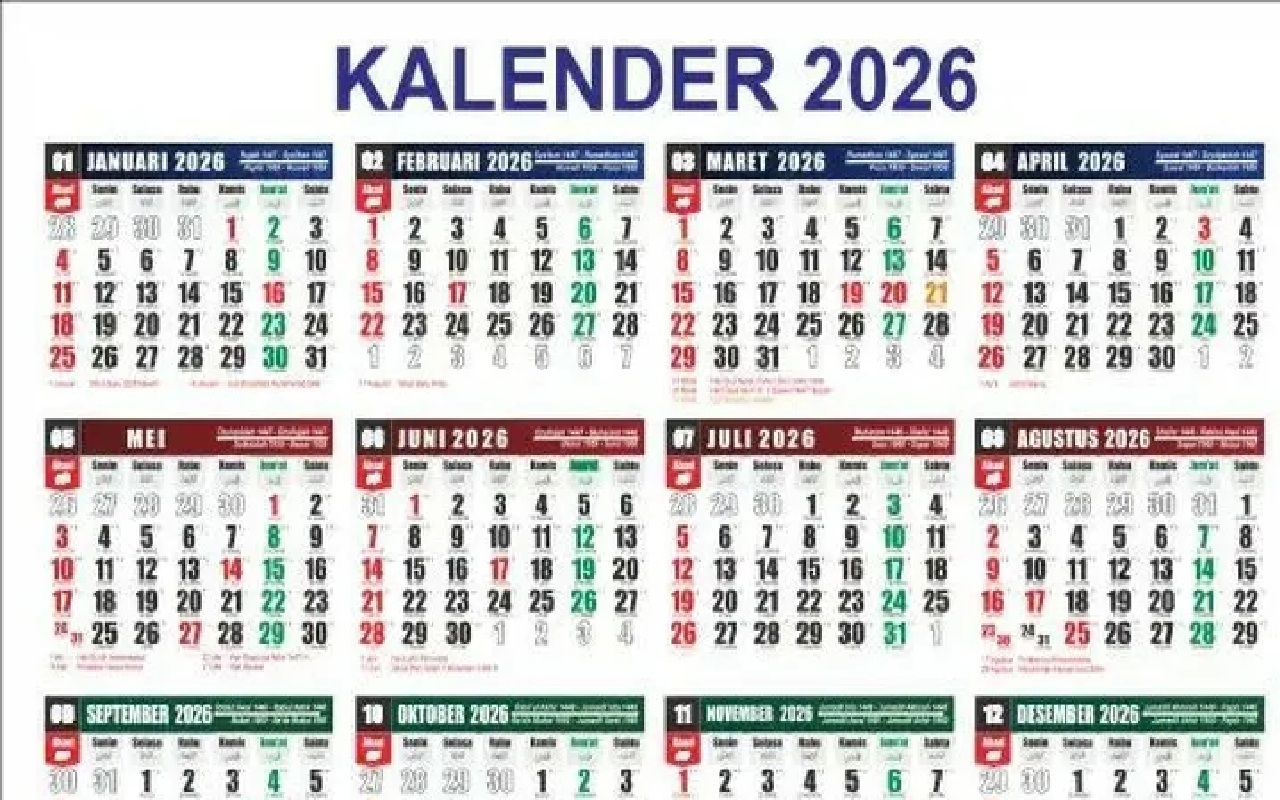 Catat Tanggalnya! Ini Daftar Hari Peringatan Penting di Bulan Januari 2026