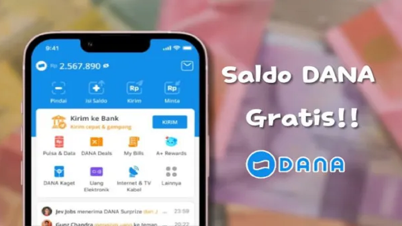 Klaim Saldo DANA Gratis Rp 100.000, Download Dulu Aplikasinya di Smartphone Kamu!