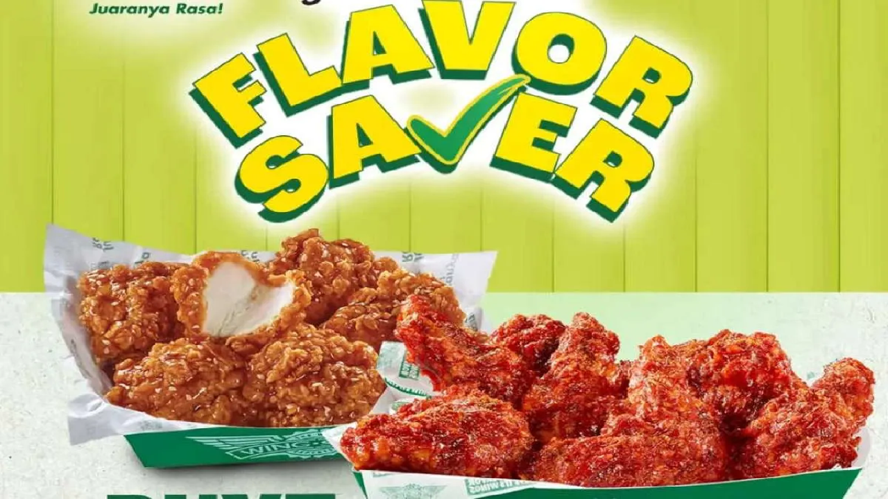 Promo Wingstop Terbaru: 14 Ayam Rasa Favorit Cuma Rp 70.000 