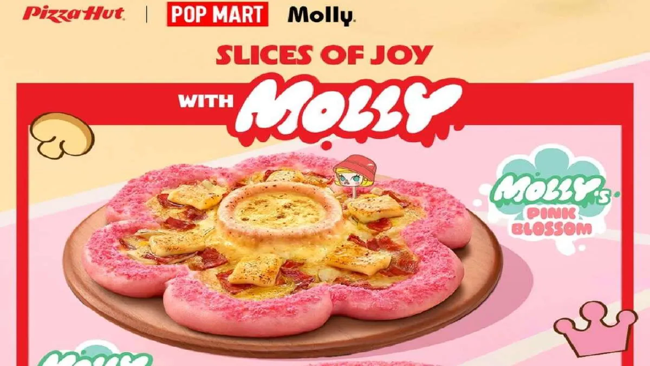 Pizza Hut Rilis Menu Pink Edisi Molly, Ada Promo Spesial hingga 23 November!