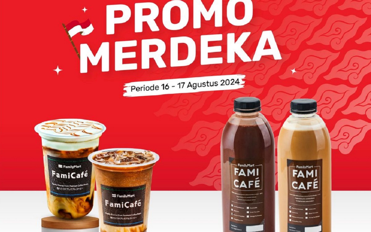 Serbu Promo Merdeka Spesial HUT RI Ke-79 di Family Mart: Tebus Murah Minuman Mulai Rp 7.900!