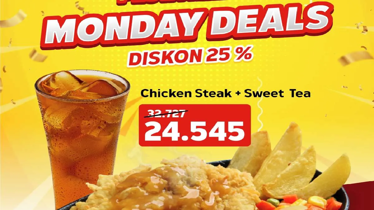 Promo Spesial HUT ke-25 Waroeng Steak: Paket Steak Plus Minum Diskon 25 Persen, Cek Syaratnya