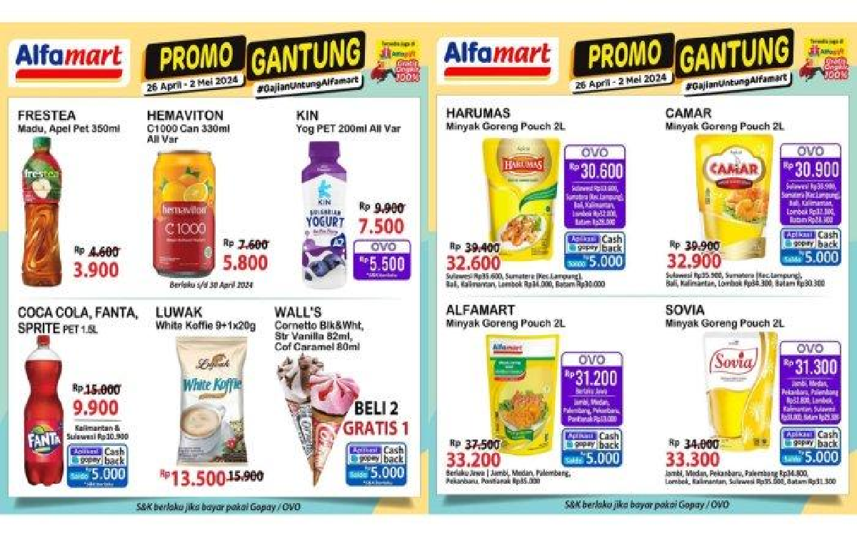 Promo Alfamart 1 Sampai 3 Mei 2024, Yuk Serbu Berbagai Kebutuhan Rumah Yang Sedang Promo!