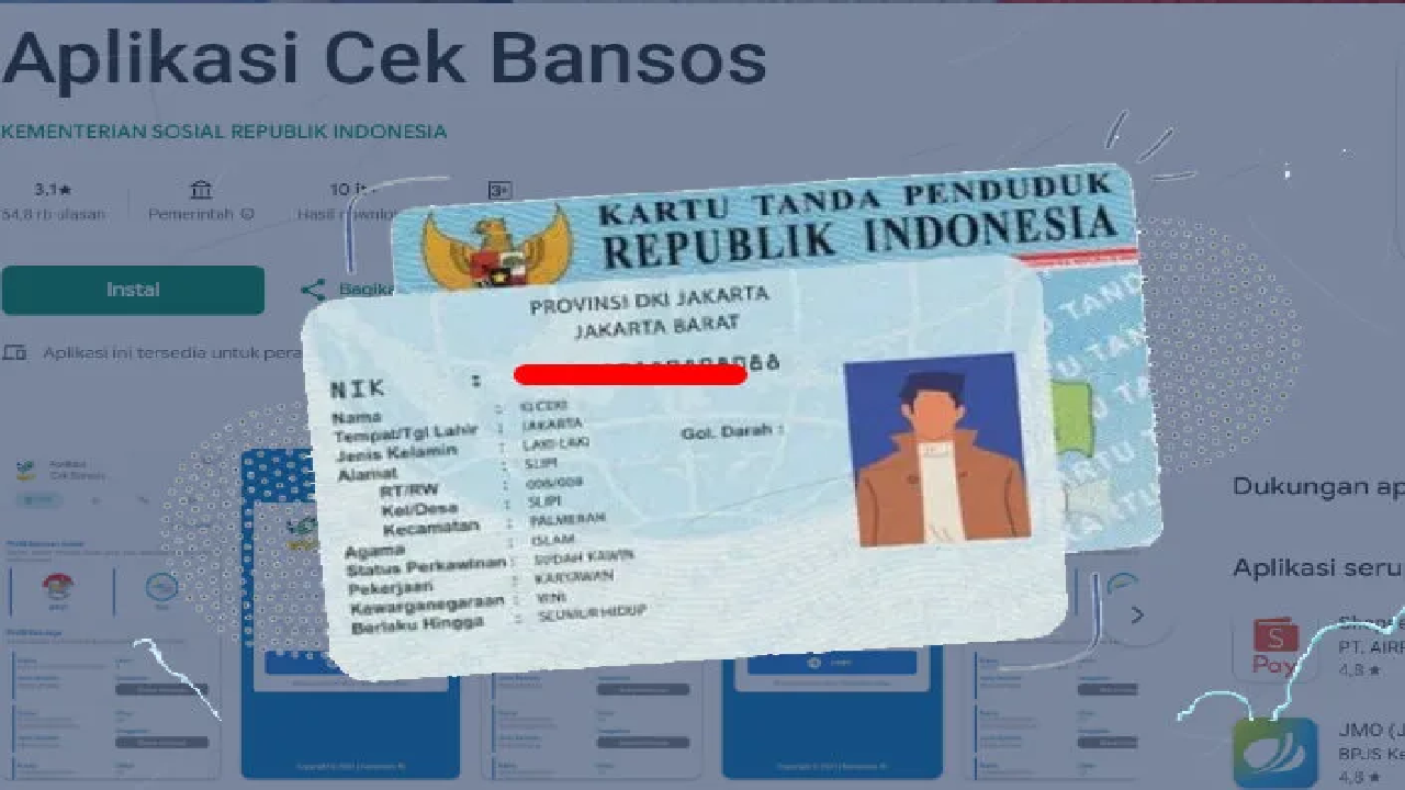 Selamat! NIK KTP Kamu Terdaftar di DTSEN dan Berhak Terima Rp600.000, Cek Penerima BPNT Mei 2025