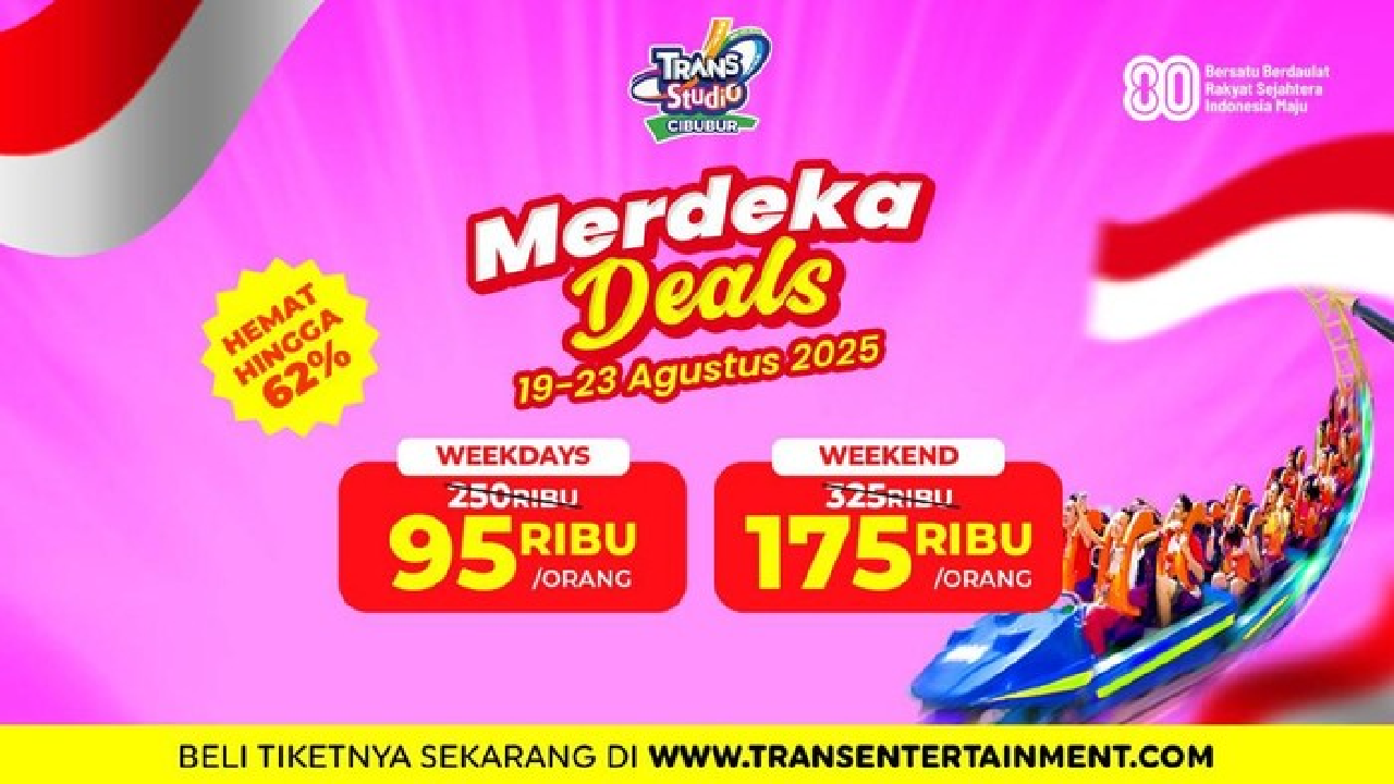 Masih Berlaku! Nikmati Sekarang Promo Main ke Trans Studio Cibubur Cuma 95.000an