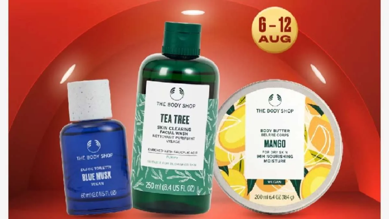 Promo 8.8 The Body Shop: Ada Diskon 66 Persen dan Harga Mulai Rp88.000