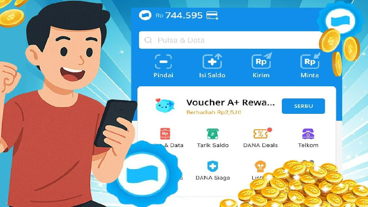 KLAIM Saldo DANA Gratis Rp 10.000 Bisa Cair Setiap Hari, Jalani Misi Hariannya!