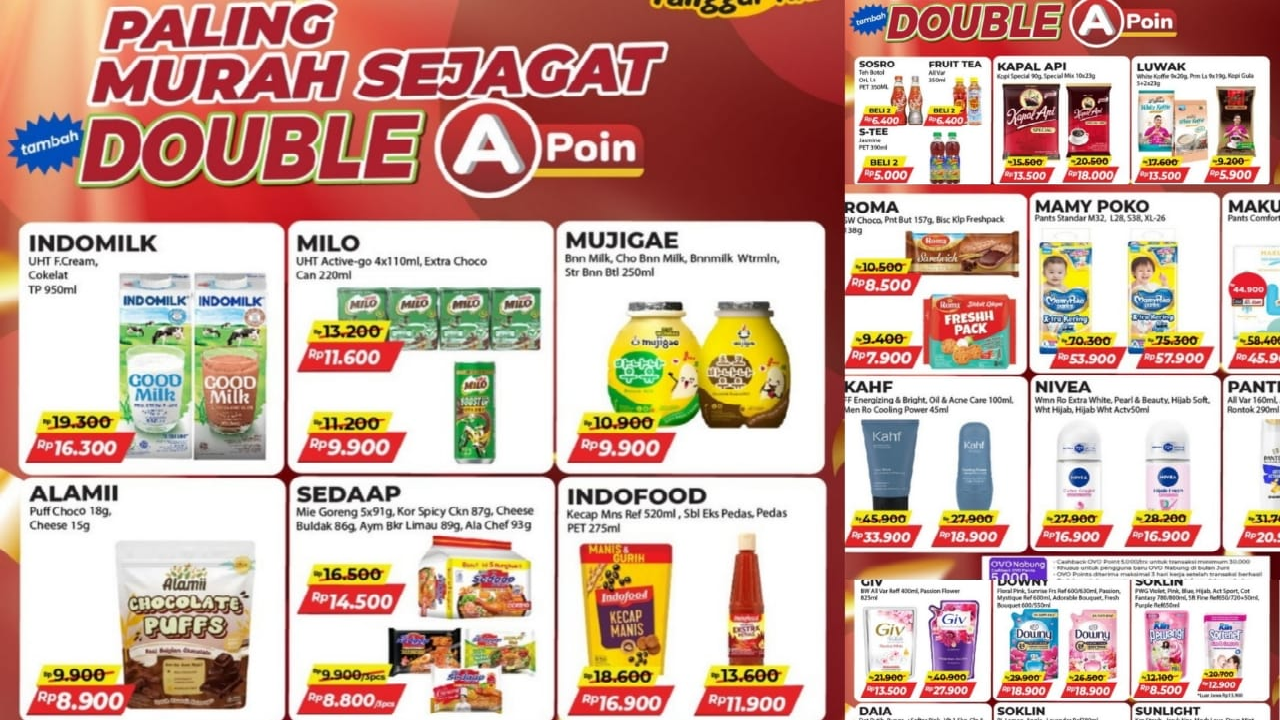 CUMA Berlaku 3 Hari! Ambil Promo Alfamart Senin 16 Juni 2025: Indomie Banyak Diskon