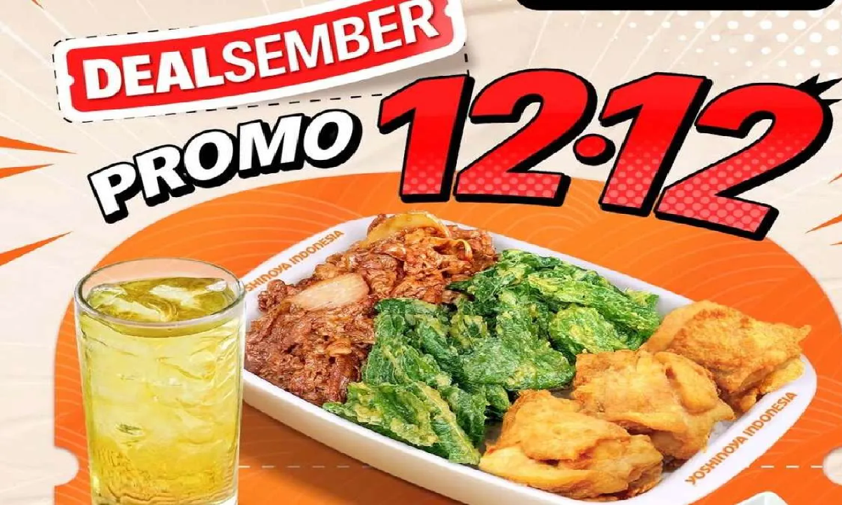 Promo Terbaru Yoshinoya 12-18 Desember 2025: Beli 1 Bisa Gratis 2!