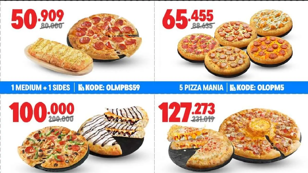 Promo Domino's Pizza September 2025: Makan Rame-Rame Mulai Rp50.000an
