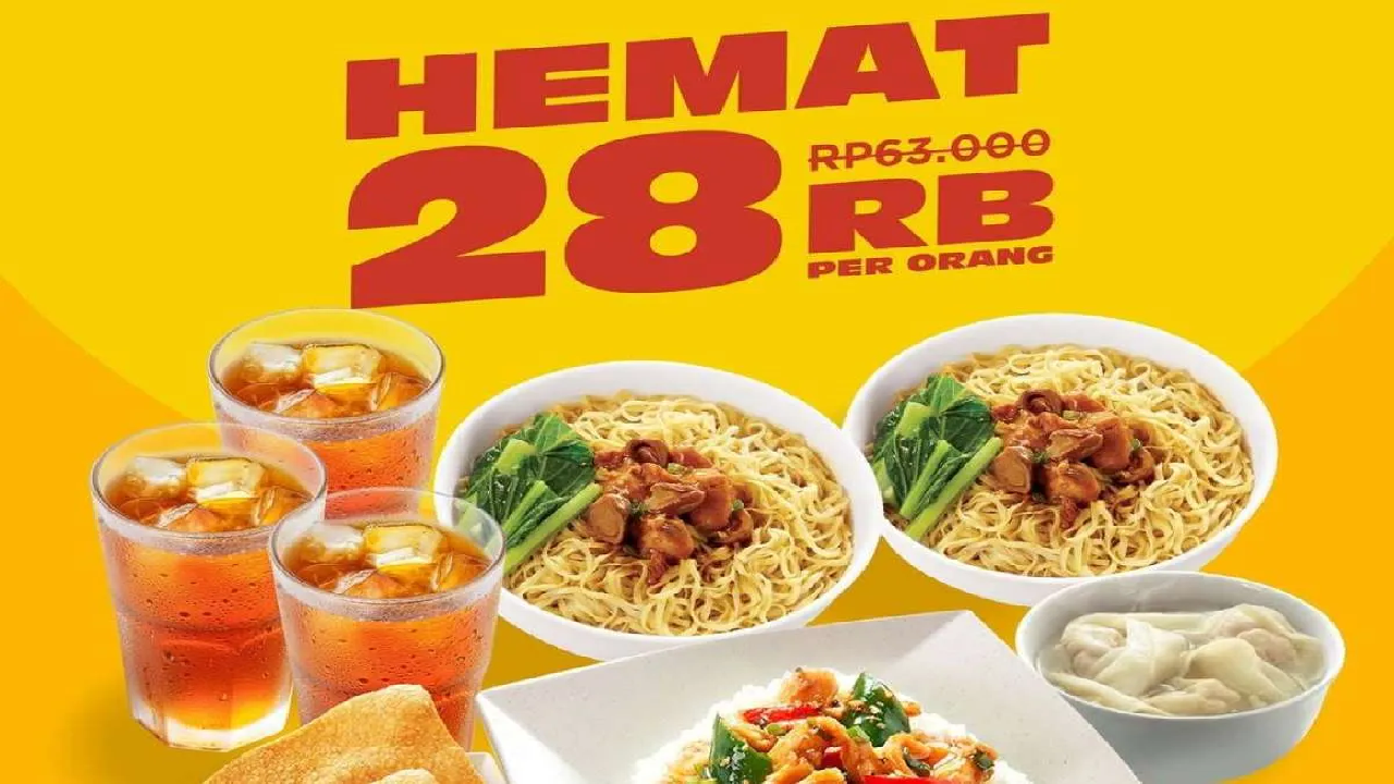 Promo Bakmi GM Only GoFood November 2025: Makan Ramean Diskon 50 Persen!