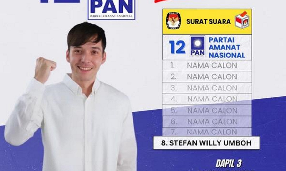 Stefan William Nyaleg DPR RI Dapil Jakarta III, Netizen: 'Tanggung Jawab sama Anak Aja Lupa!'