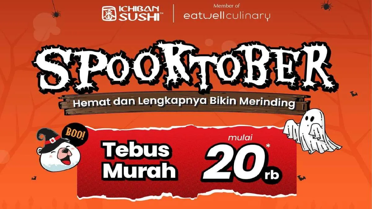Promo Ichiban Sushi Oktober 2025: Tebus Murah Menu Favorit Mulai Rp20.000!