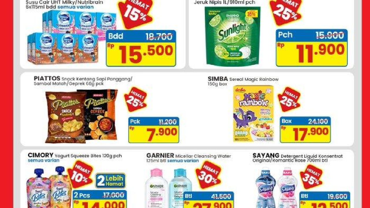 Aktif Sampai 18 Mei 2025! Ambil Promo JSM Indomaret Sekarang Juga: Sabun Pencuci Piring Cuma Rp7.900