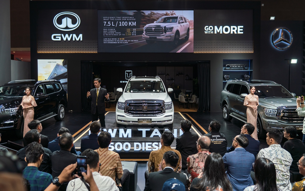 Debut di IIMS 2026, Tank 500 Diesel Tawarkan Torsi 480 Nm dan Fitur ADAS Lengkap!