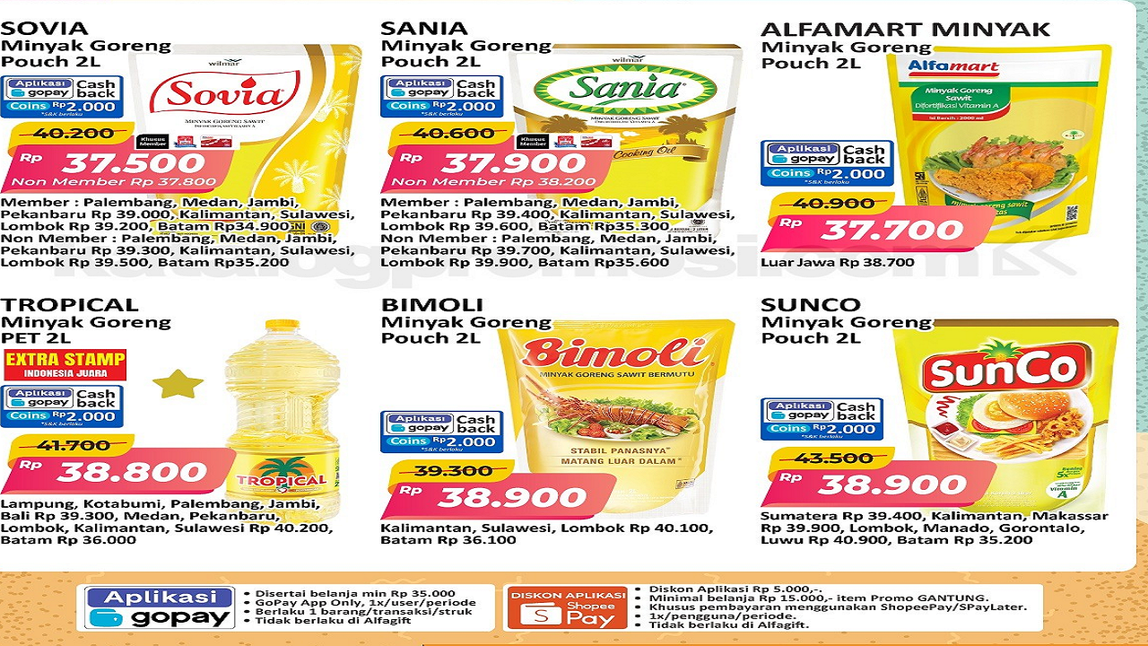 Spesial Promo Gantung Alfamart 23 September 2025: Minyak Goreng Banyak Diskon!