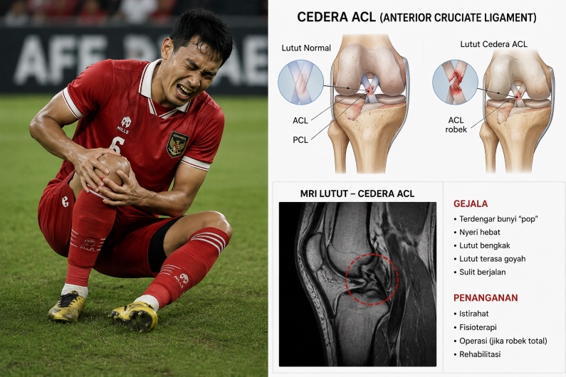 Waspada Cedera ACL: Detik-detik yang Bisa Menghancurkan Karier Atlet Profesional Seketika