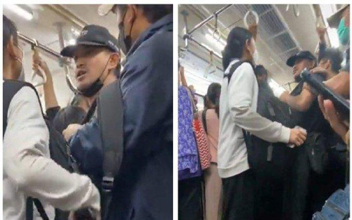 HEBAT Kamu Mbak! Wanita Ini Ngamuk di KRL Membela Diri Usai Seorang Pria Diduga Melecehkannya di KRL