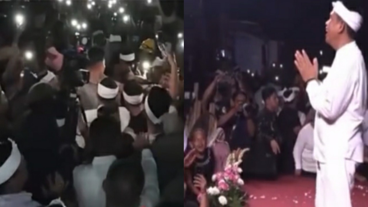 Viral Dedi Mulyadi Disiram Air Tiga Kali Oleh Seorang Pria di Bekasi, Pelaku Bawa Jimat!