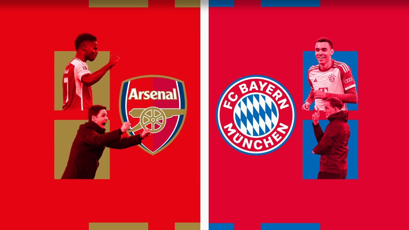 Prediksi Pertandingan Arsenal vs Bayern Munchen, Duel Panas di Perempat Final Liga Champions!