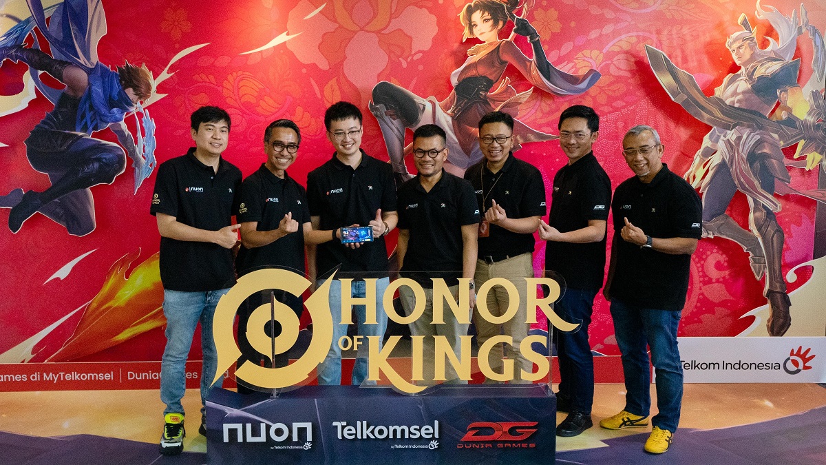 Nuon dan Telkomsela Luncurkan Honor of Kings GraPARI Corner