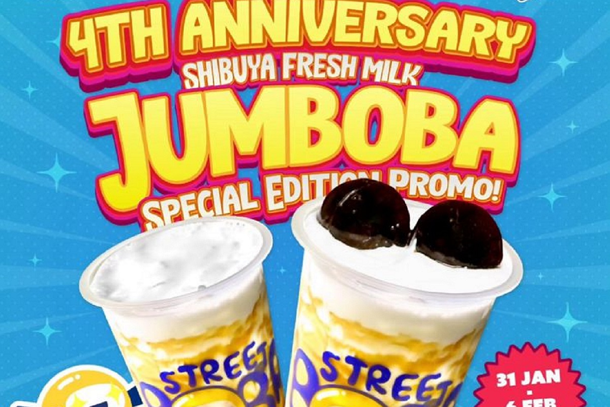 Nikmati Promo Seru Street Boba di HUT ke-4: Rasakan Minuman Kekinian Mulai dari Rp14.000 Aja!
