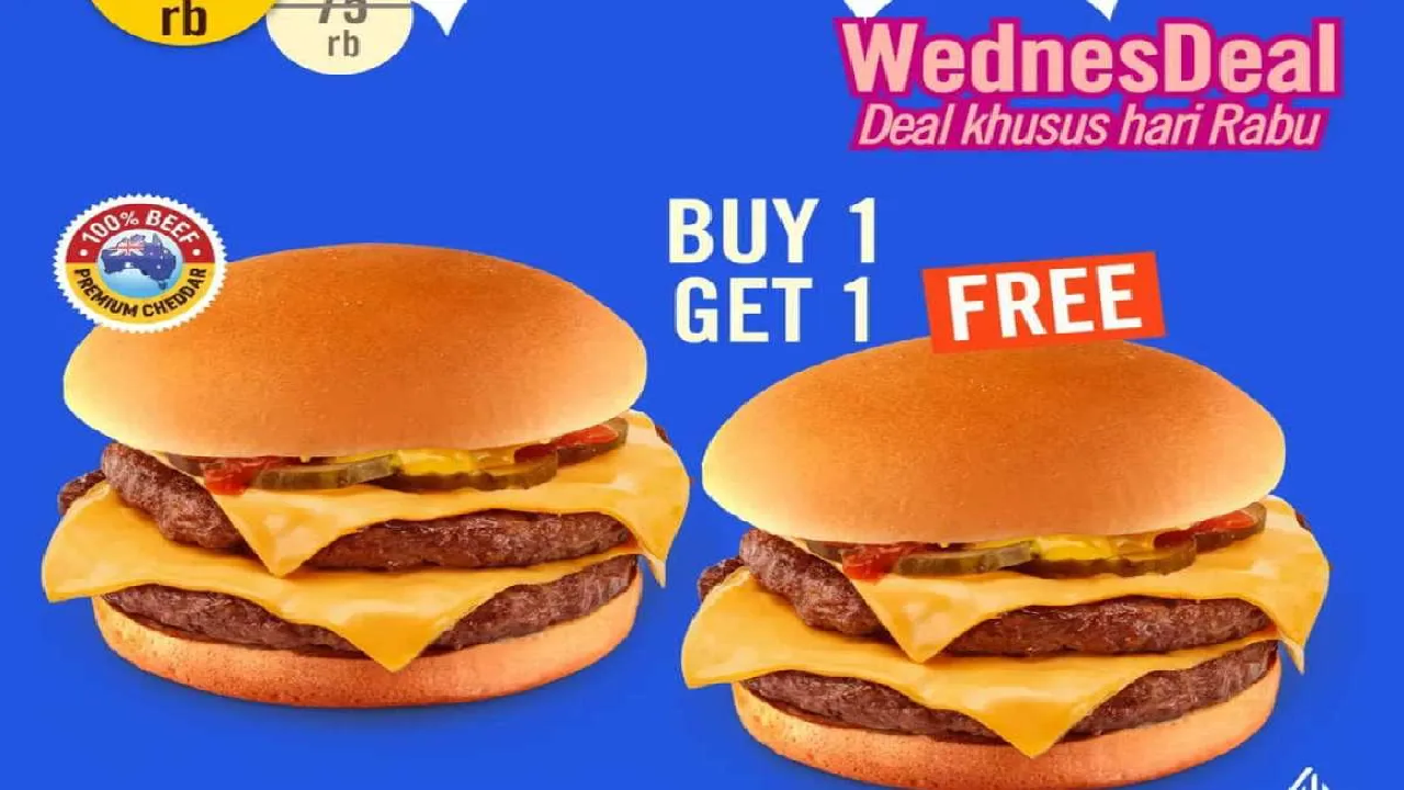 Promo Terbaru A&W WednesDeal Januari 2026: 2 Double Cheeseburger Mulai Rp37.000an