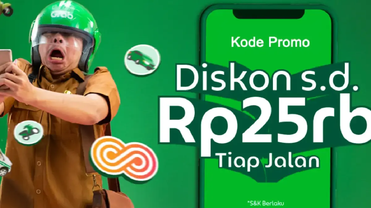 Tanggal Gajian Tiba! Grab HADIRKAN Promo Senin, 25 Agustus 2025: Diskonan Merajalela