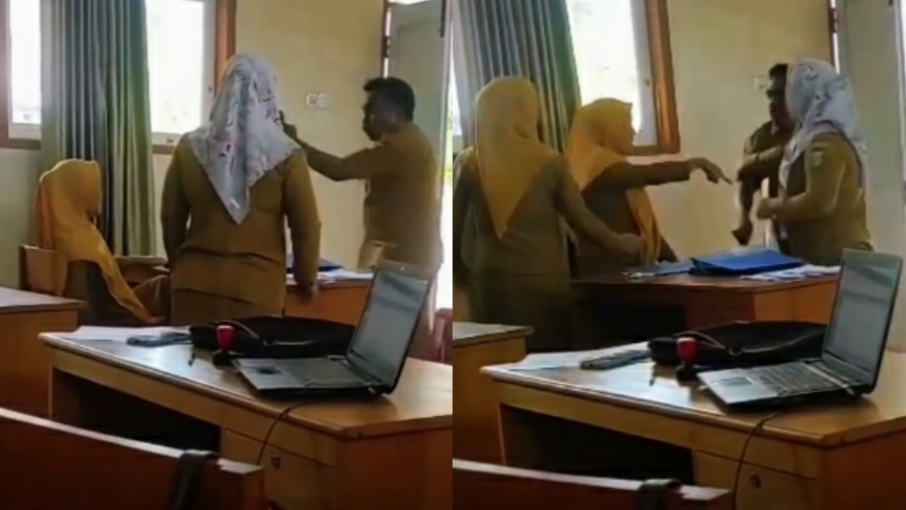 Miris! Seorang Guru di SDN 3 Kaidipang Ngamuk dan Rusak Fasilitas Sekolah Saat Cekcok 