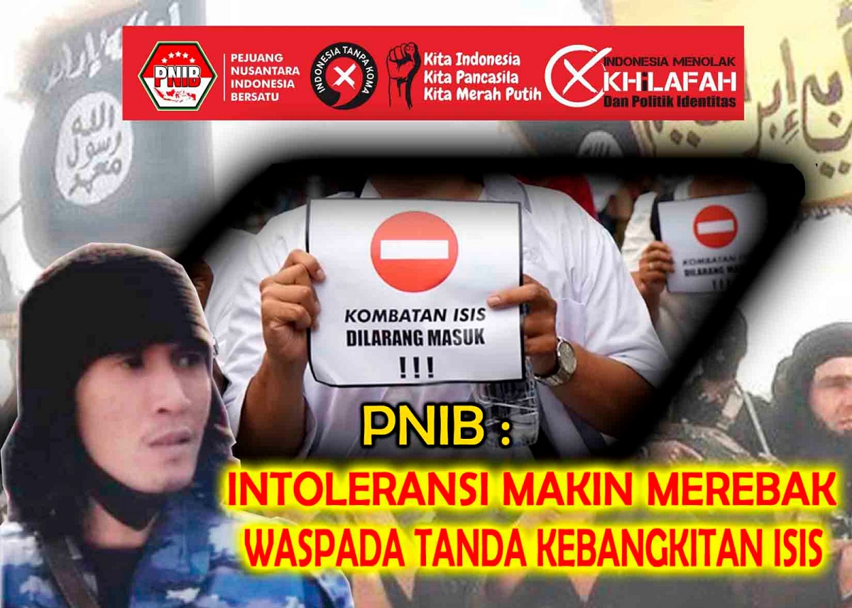 PNIB Ingatkan Intoleransi Semakin Menjalar: Waspada Tanda Kebangkitan ISIS Bisa Mengadu Domba!