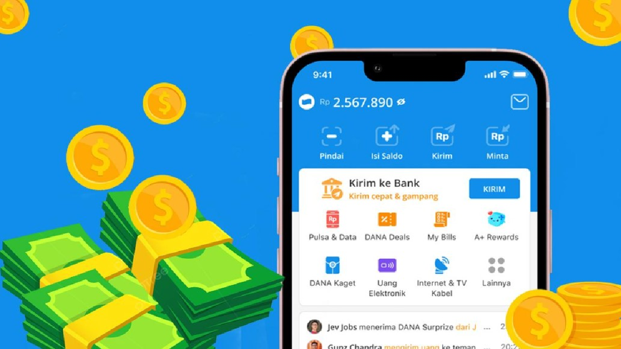 Klik Link DANA Kaget Spesial Weekend Sabtu 17 Mei 2025, Hadiah Cuan Senilai Rp 100.000
