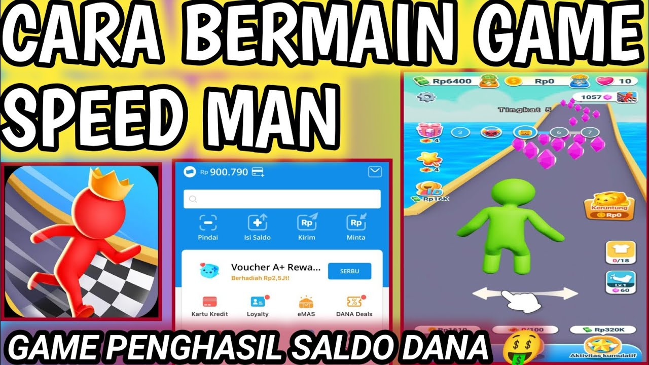 Cuma Main Game Lompat-Lompatan Aja Kamu Bisa Menghasilkan Saldo DANA Gratis Rp 100.000