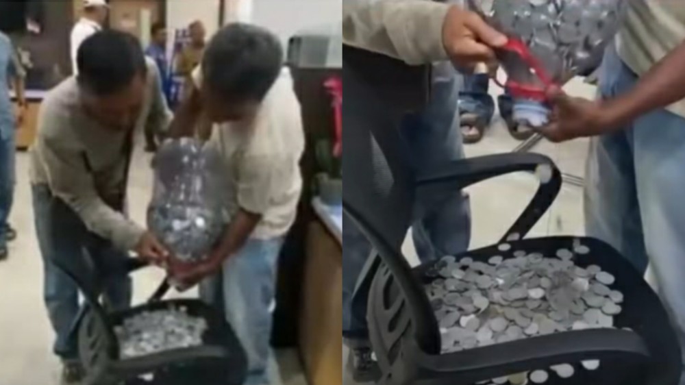 Viral Warga Jombang Bayar Pajak Pakai Uang Koin Satu Galon, Protes Kenaikan PBB 400 Persen