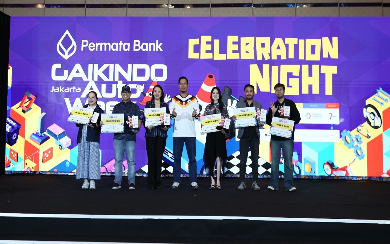 Daftar Lengkap Pemenang Permata Bank GJAW 2025, dari Booth Terfavorit hingga Motor Terbaik