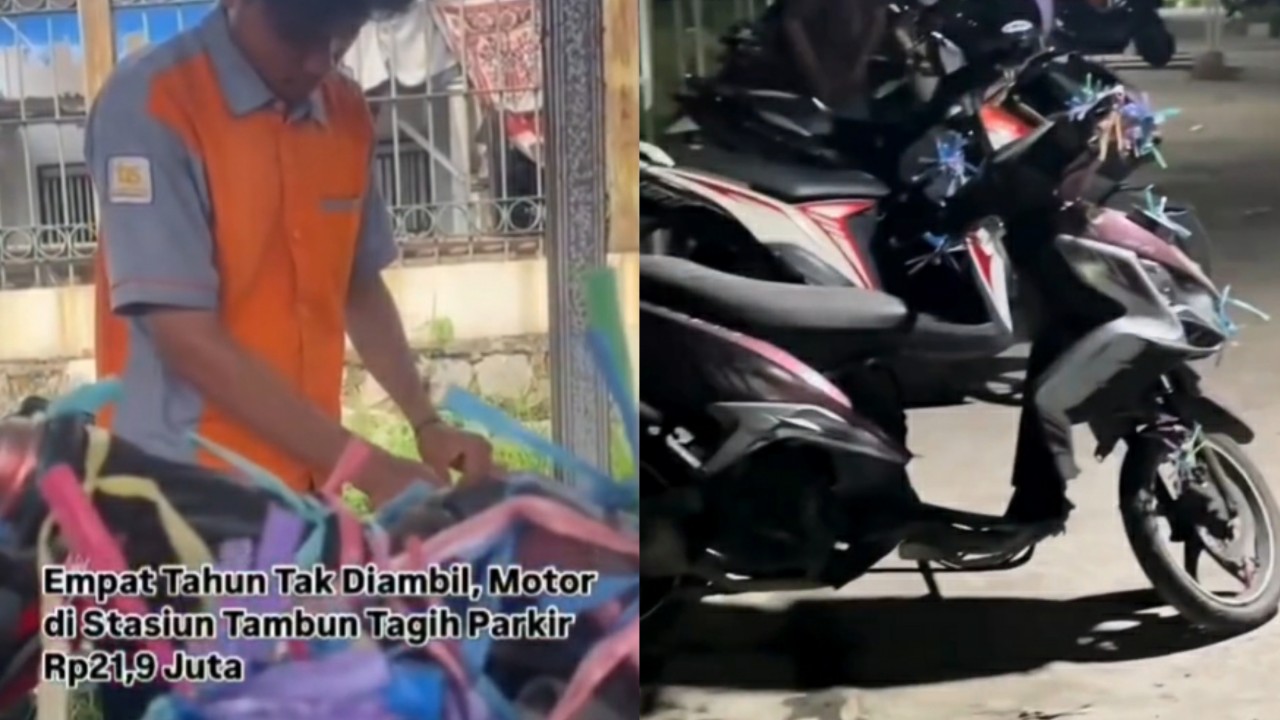 Viral Motor 4 Tahun Tak Diambil di Stasiun Tambun, Pemilik Misterius