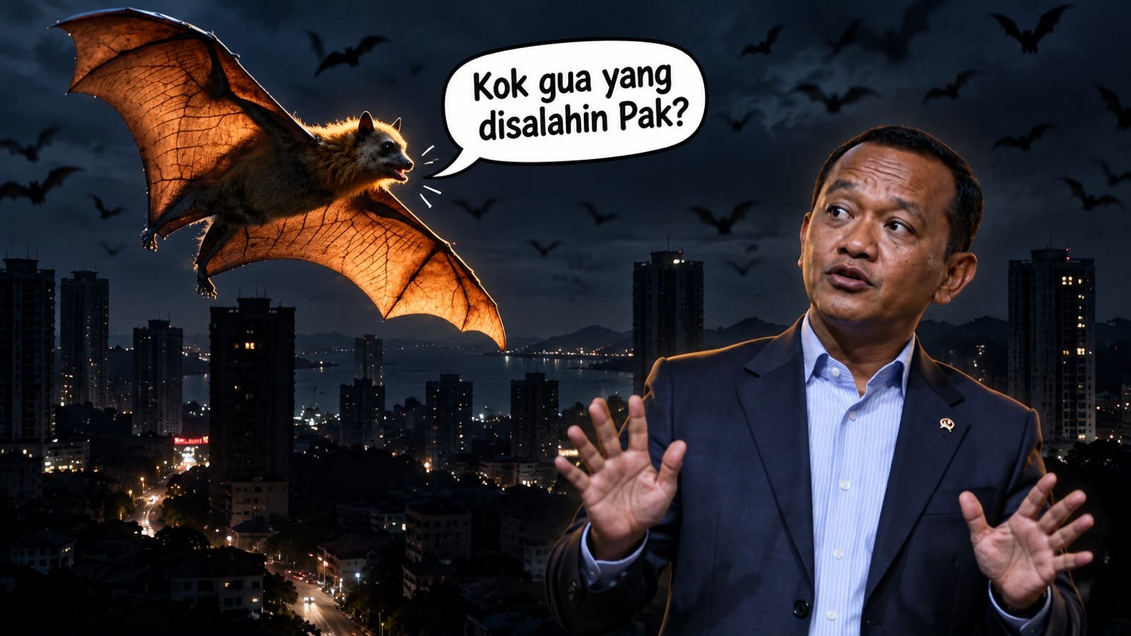 Listrik Batam Padam, Kelelawar Malah Kena Tuduh! Bahlil Minta PLN Berbenah