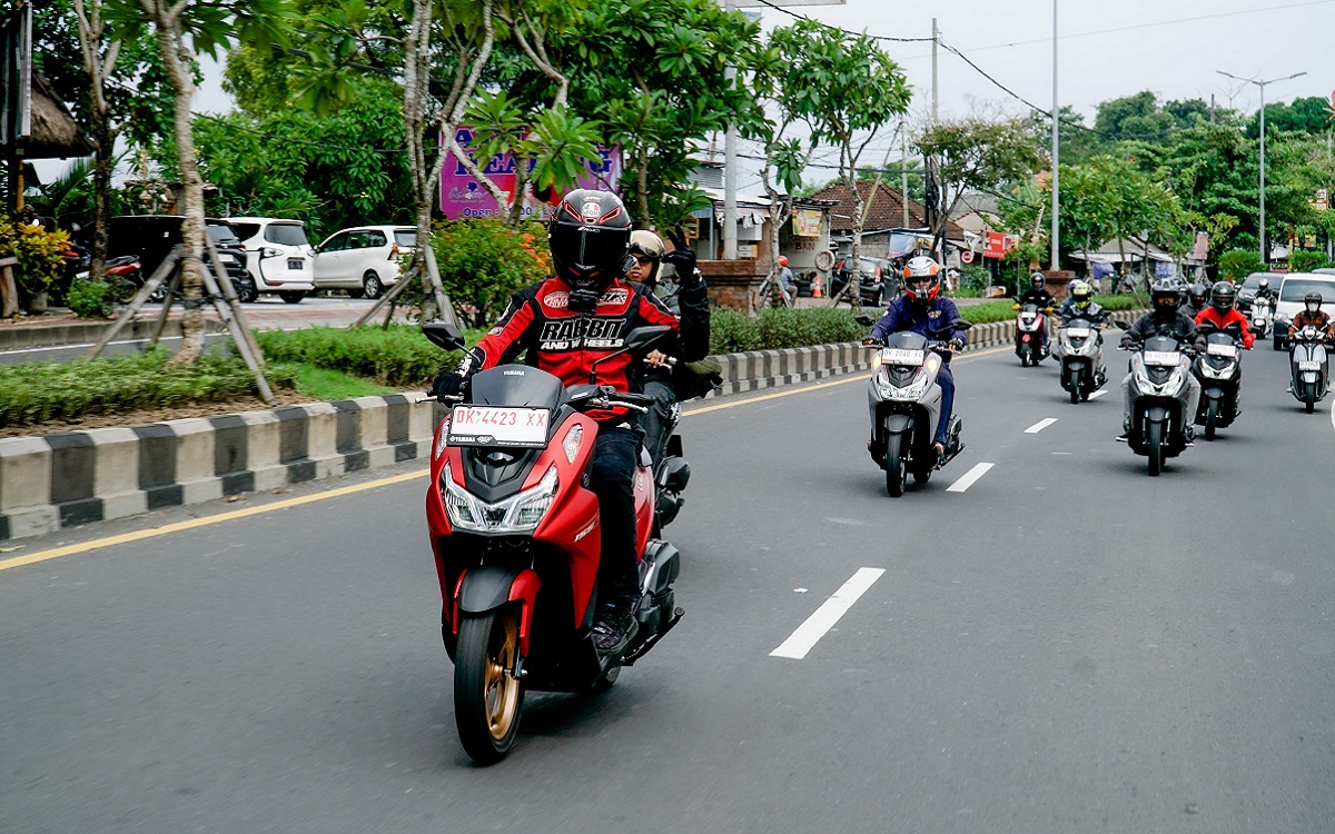 MAXi FLASH TRIP 2024 BALI: Uji Ketangguhan LX 155 di Jalur Padat dan Berkelok