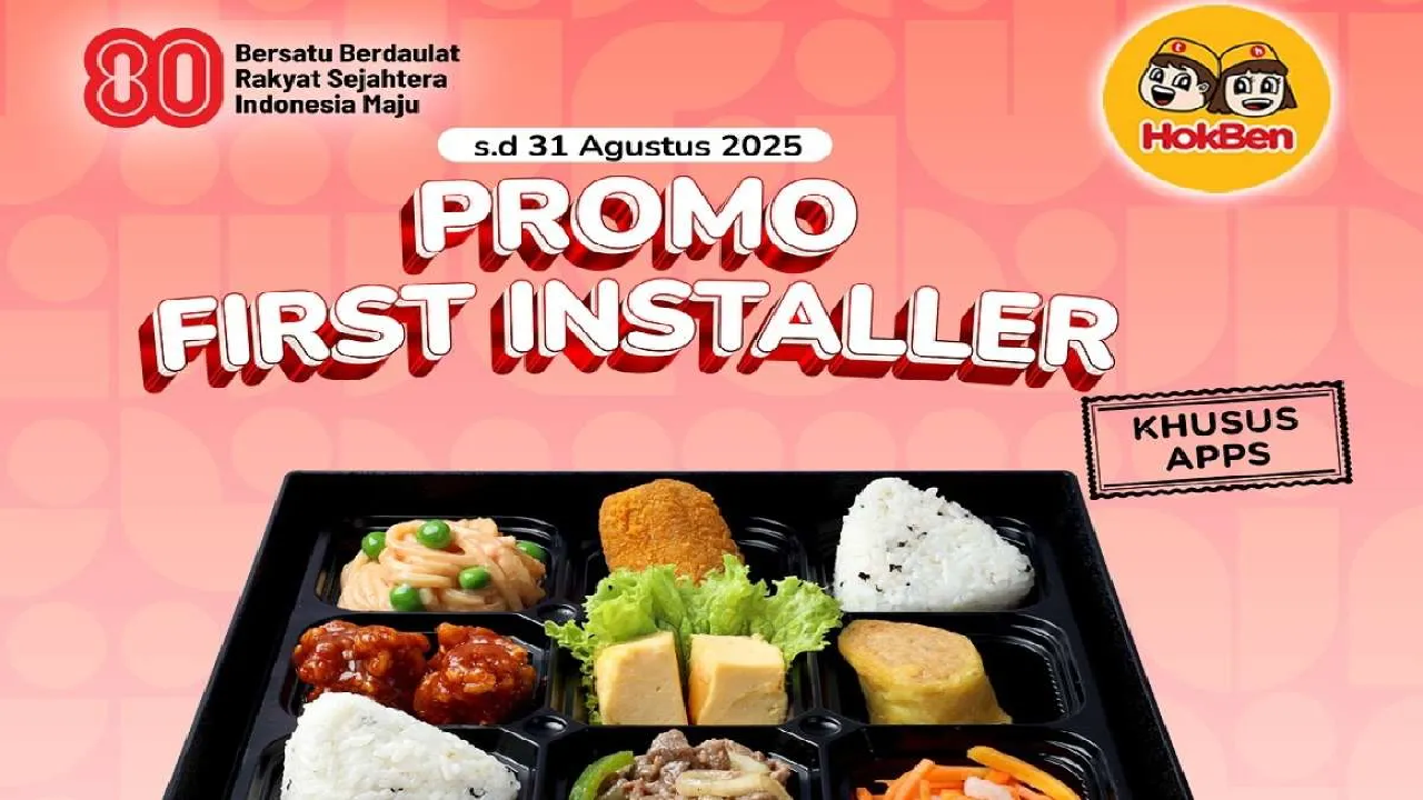 Promo Menarik Hokben Khusus Pengguna Aplikasi: Bisa Dapat Irodori Bento Gratis!