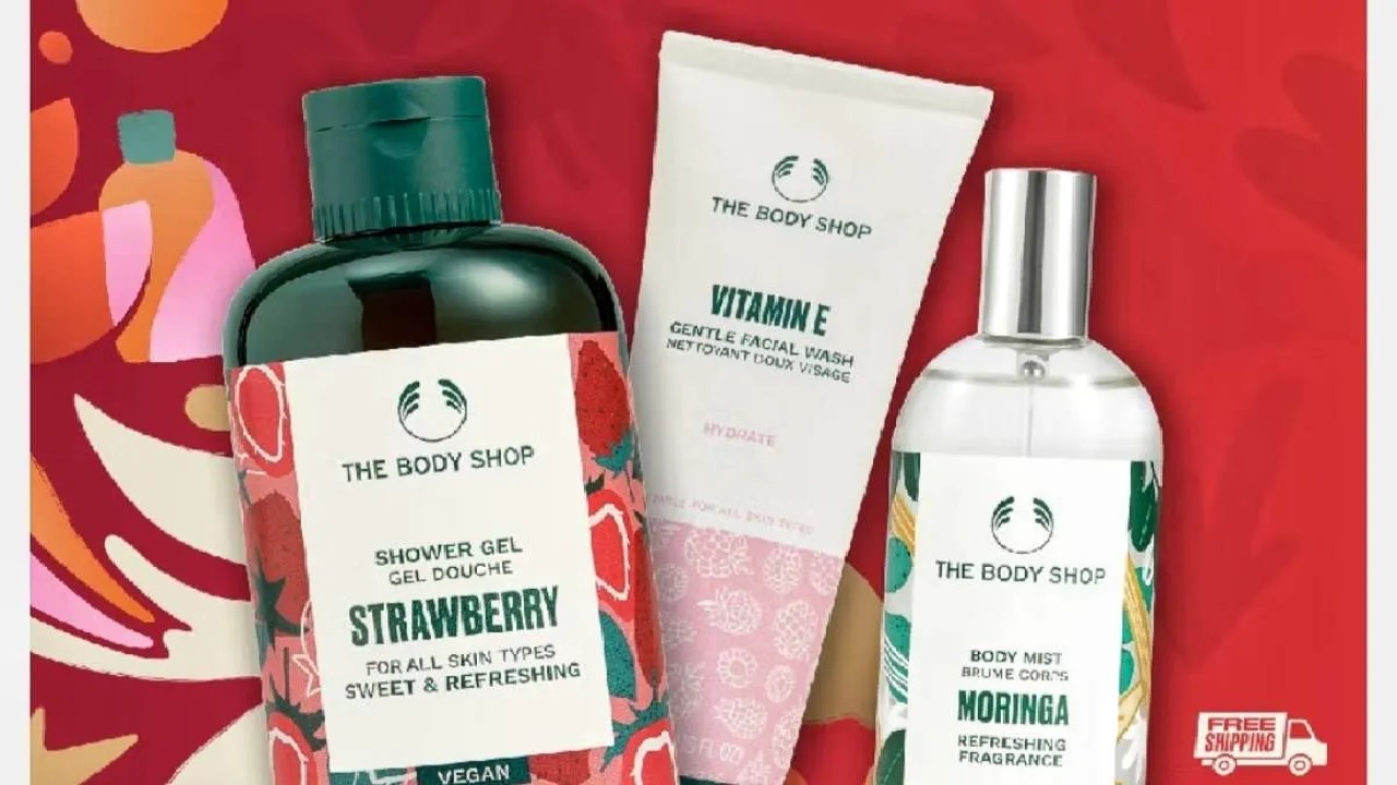 Promo The Body Shop Edisi Eid Fitri 2026: Body Scrub-Eyeliner Diskon 50 Persen!