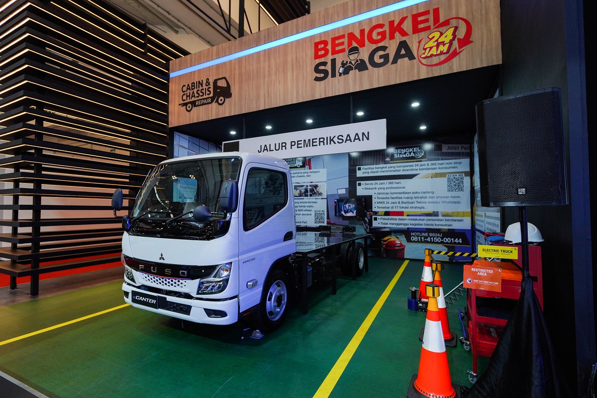 Mitsubishi Fuso Beri Pelayanan 'After Sales Service' Terbaik di GIIAS 2024