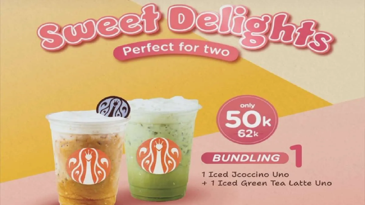 Hadir Lagi! Promo J.CO Sweet Delights: Minuman Favorit Mulai Rp 50.000
