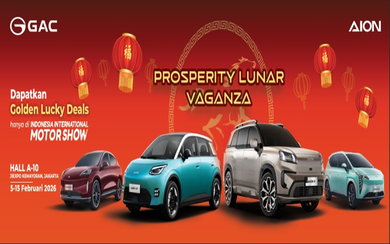 Prosperity Lunar Vaganza Bikin Mobil Listrik GAC Makin Terjangkau