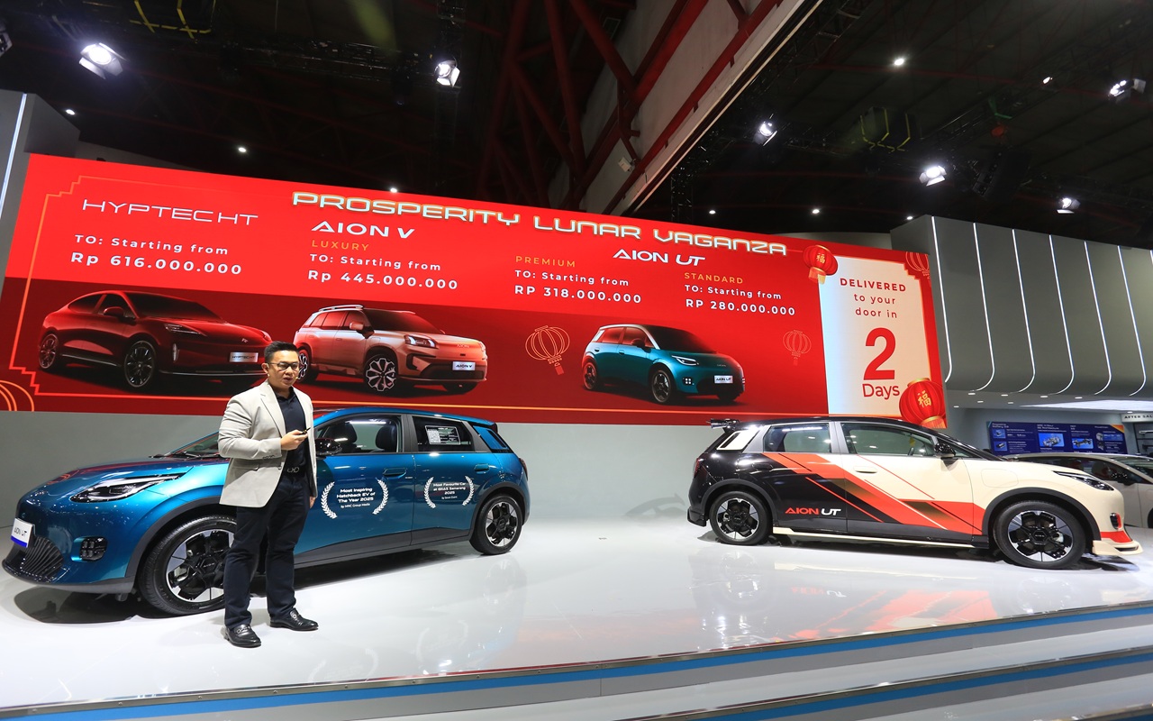 Harga AION UT Turun di IIMS 2026, Delivery Kilat Khusus Jabodetabek!