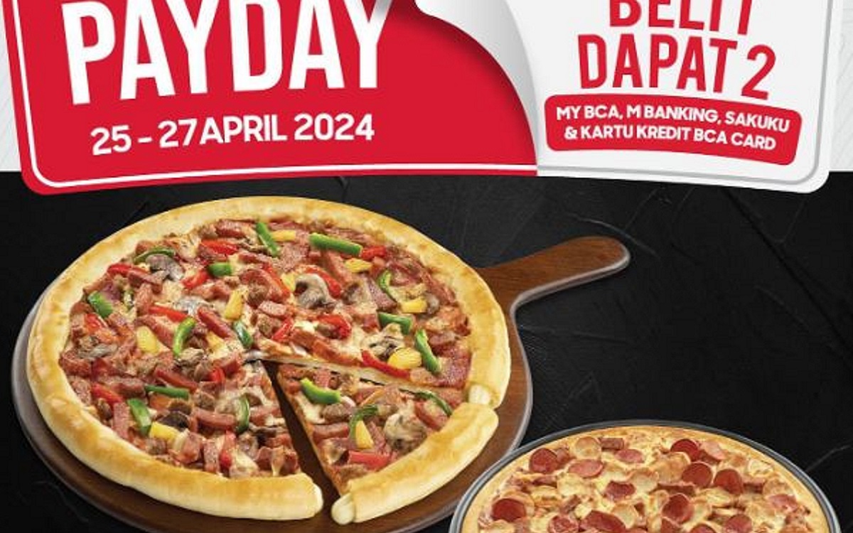 Promo Payday PHD: Jangan Lewatkan Kesempatan Beli 1 Dapat 2 Pizza di Akhir Bulan!