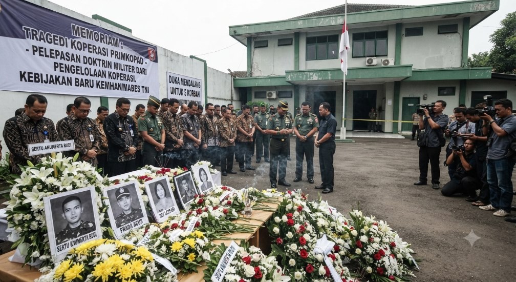 Tragedi 5 Nyawa Tewas, Kemhan Resmi Hapus Doktrin Militer dari Koperasi