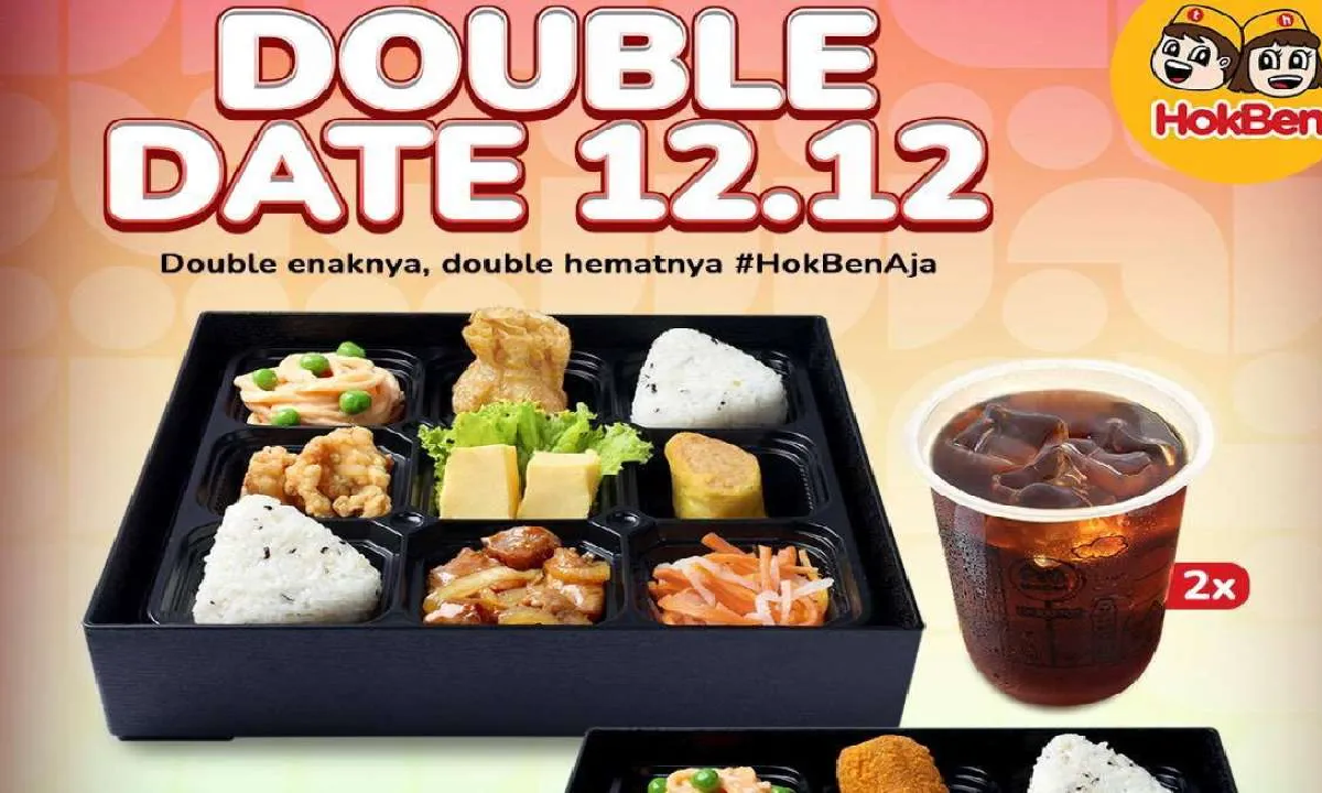 Yuk Gas! Masih Aktif Promo 12.12 Hokben: Double Date Cuma Rp54.000an per Orang