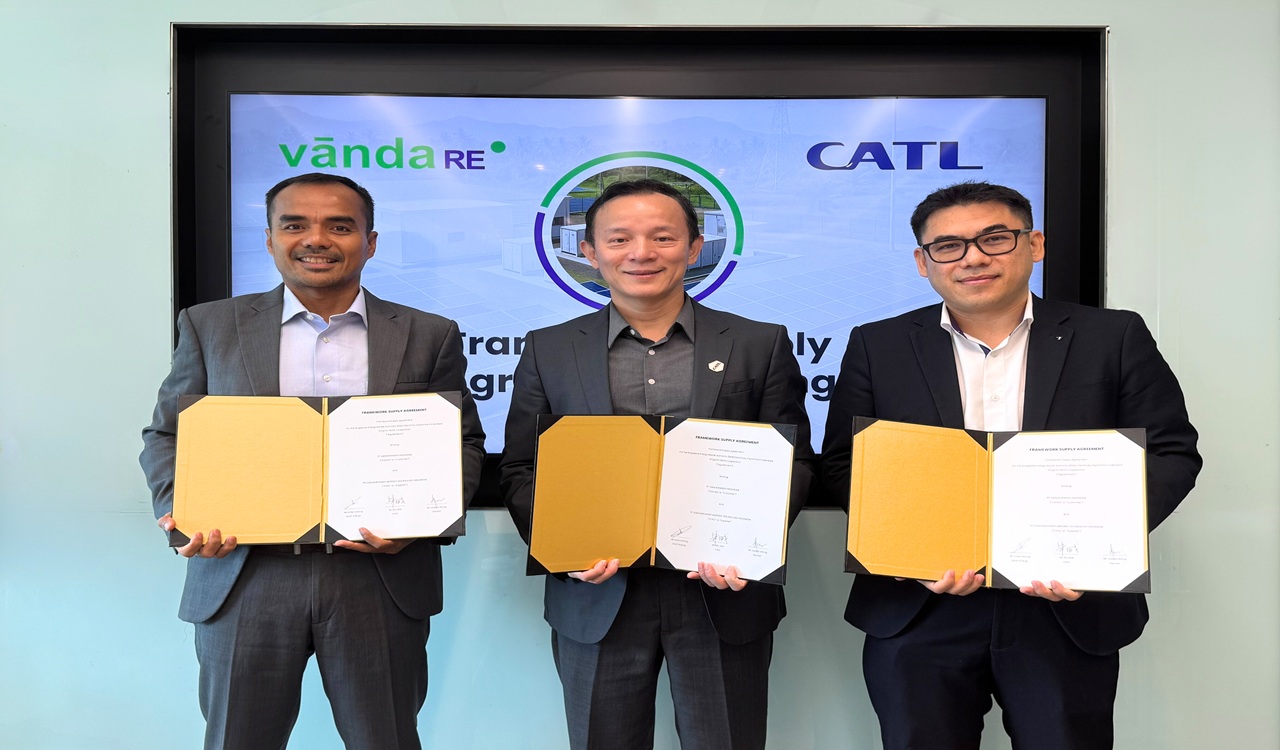 Vanda RE dan CATL Sepakati Kerja Sama Pasokan Baterai untuk Kendaraan Listrik